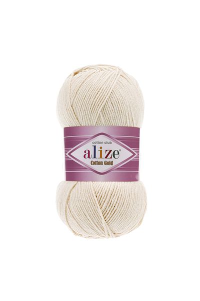 Alize Cotton Gold - 599 Ivory Knitting Yarn (5 Pieces)