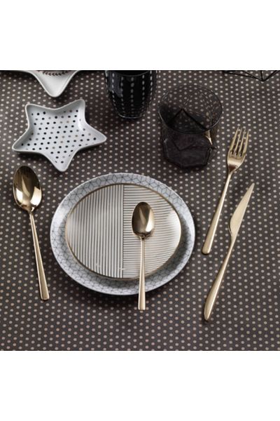 Pintinox Set tacamuri premium, 24 piese, Florence Gold