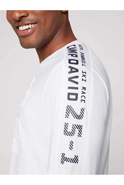 Camp David UZUN KOLLU T-SHİRT