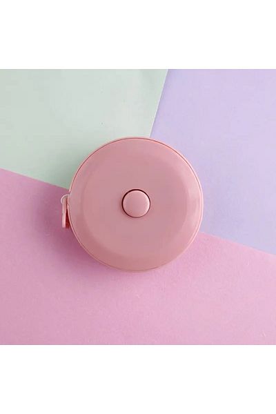 MAB 1.5 Meter Plastic Tape Measure - 1 Piece Pink