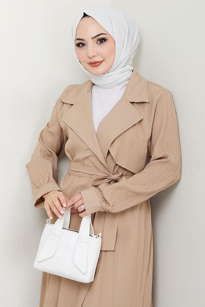 hafsamina Летен двуредов тренчкот, костюм от две части HM2703