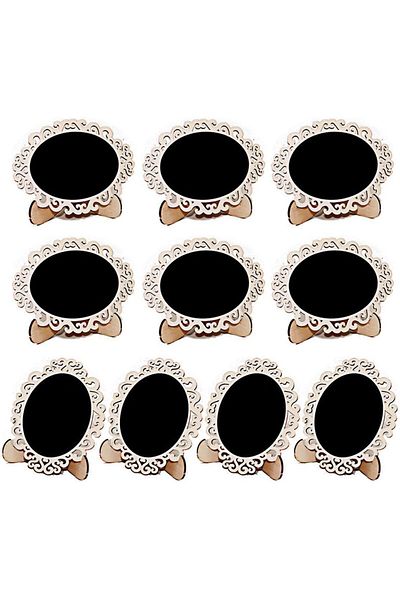 erorex 20 Pack Mini Chalkboard Signs Small Chalkboard Labels Table Signs With Easel Stand Small