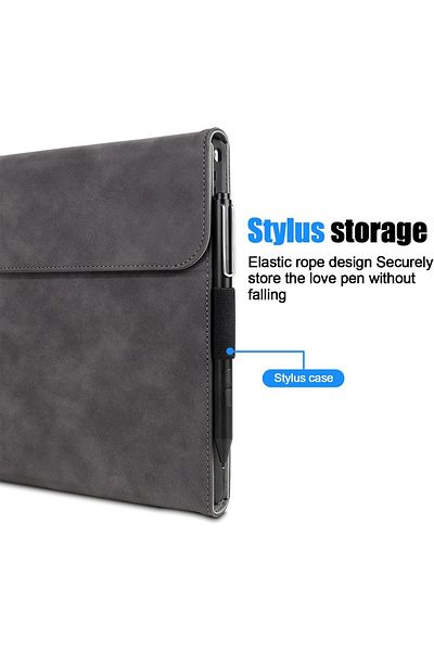 erorex حافظة لجهاز Microsoft Surface Pro 11 Tablet 2024 مقاس 13 بوصة مع حقيبة ملحقات وحامل قلم رفيع