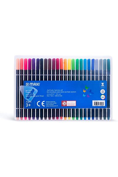 erorex Fineliner Triangular 0.4Mm 24 Color