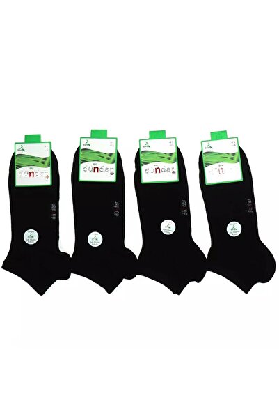 Dündar 6 Lı Erkek Bambu Dikişsiz Koku Yapmayan Patik Çorap 40-44 No
