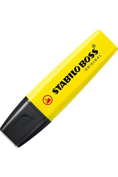 erorex Highlighter Boss Original Wallet Of 2 Yellow