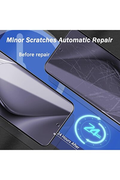 erorex 3 Pack For Infinix Note40X 5G Screen Protector With Clear Phone Case Hd Flexible Tpu Film Soft