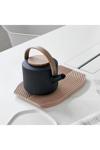 stelton Ceainic premium din gresie scandinava si fonta, Theo, 1.25 litri