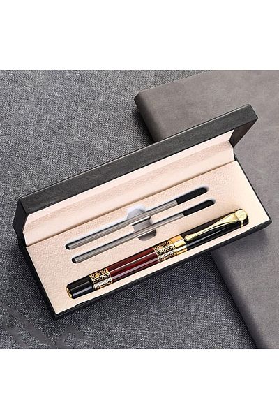 erorex Expert Ballpoint Pen 0.5Mm Black Ballpoint Pen With 2 Pieces Black Ink Refill Excellent Ballpens