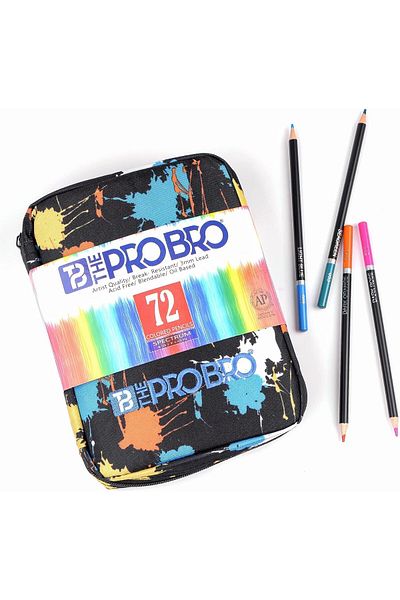 erorex 72 Premium Color Pencils Soft Core Oil Based Art Supplies For Drawing Art Sketching Shading And
