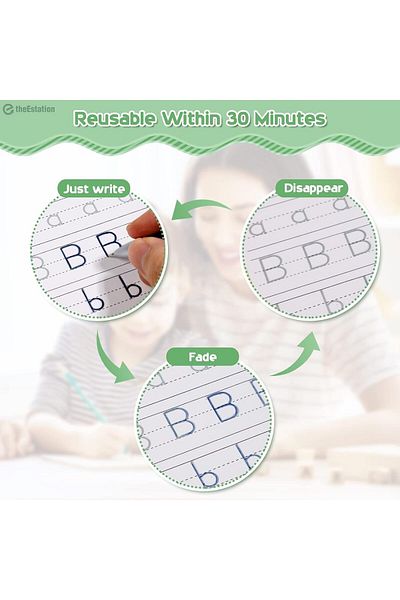 erorex Sank Magic Practice Copybook For Kids Reusable Writing Practice Book The Print Handwriting Workbook