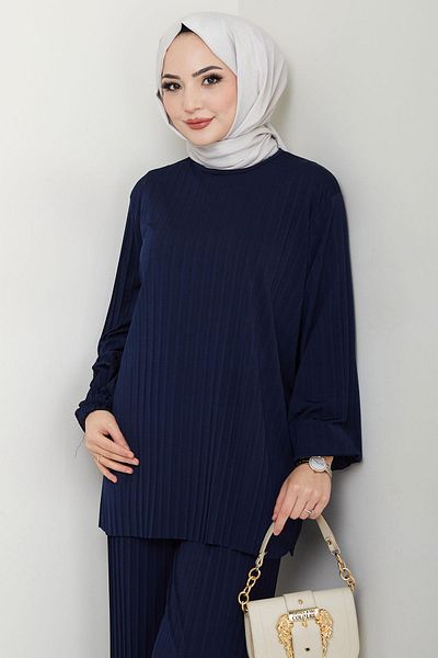 hafsamina Σετ Navy Blue Sandy HM2701