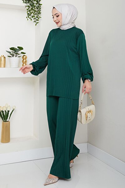 hafsamina Σετ δύο τεμαχίων Emerald Green Sandy HM2701