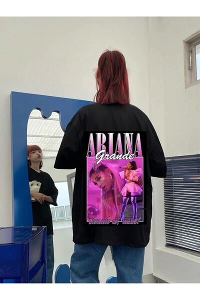 Minga London Tricou Ariana Grande Pink Album Coveri Îmbrăcăminte