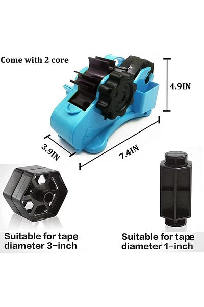 erorex Tape Dispenser Multiple Roll Cut Heat Tape Dispenser Heat Transfer Tape Heat Resistant Tape Semi