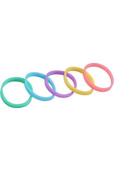 erorex Colorful Rubber Band Set General Purpose Elastic Stretchable Bands Sturdy Rubber Bands For Home