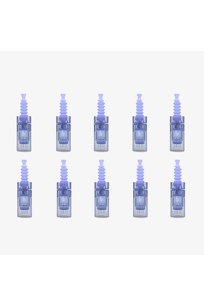 erorex خراطيش بديلة لـ Dr. Pen A6 ذات 12 سنًا، عبوة من 10 قطع