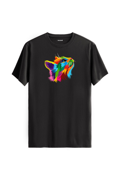 Colermi تي شيرت بطبعة سكاي كات