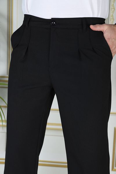 MODA Men's Fabric Baggy Pants