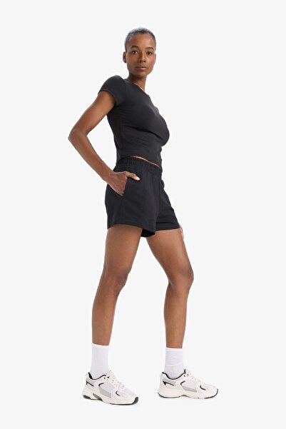 DeFacto DeFactoFit Slim Fit přiléhavé sportovní šortky s krátkými nohavicemi U8375AZ25SP