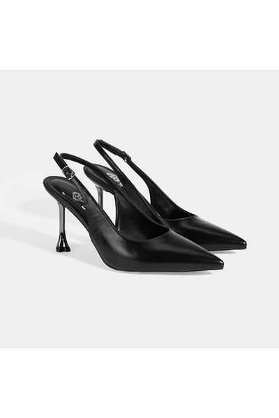 Desa Women's Black Heeled Classic Shoes