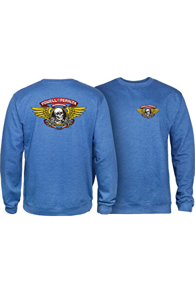 Powell Peralta Winged Ripper Midweight Crewneck Sweatshirt