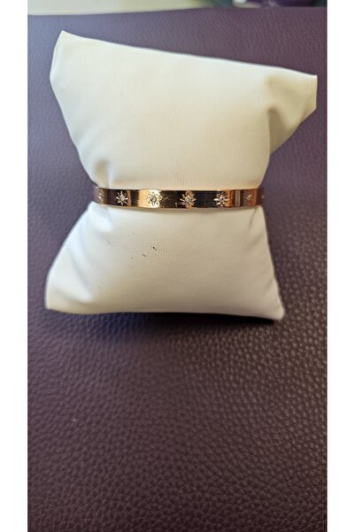 stainless steell stainles steel Taşlı Çelik Kelepçe Bİleklik