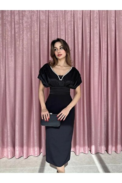 MODA DURAĞI WİCCA Midi Elbise