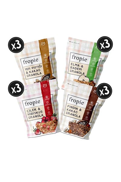 FROPİE Fropie Everyday Granola Mega Pack