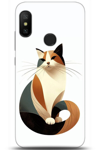 Noprin Xiaomi Mi A2 Lite Case Hd Printed Case - Mastermind Series 5213
