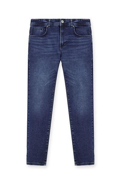 Abdullah Kiğılı Slim Fit Slim Fit Lycra Denim Trousers