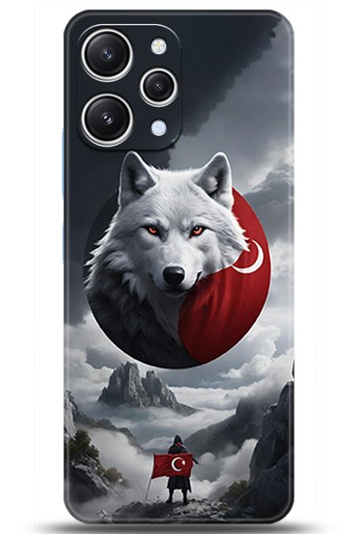 Noprin Xiaomi Redmi 12 Case Hd Printed Case - Mastermind Series 5189