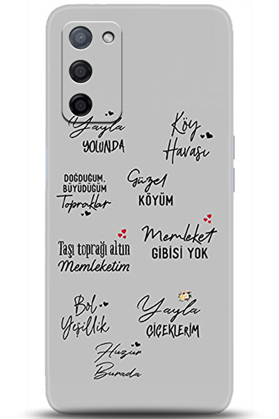 OPPO A55 5G Kılıf HD Baskılı Kılıf - Happiness Series 5210