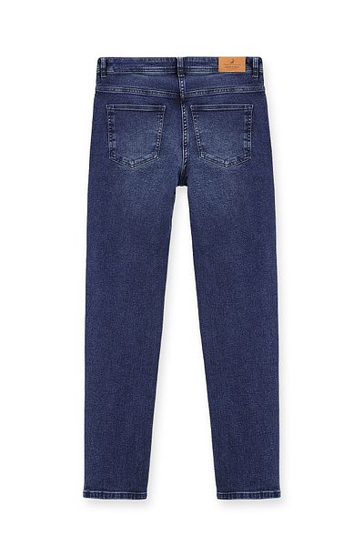 Abdullah Kiğılı Slim Fit Slim Fit Lycra Denim Trousers