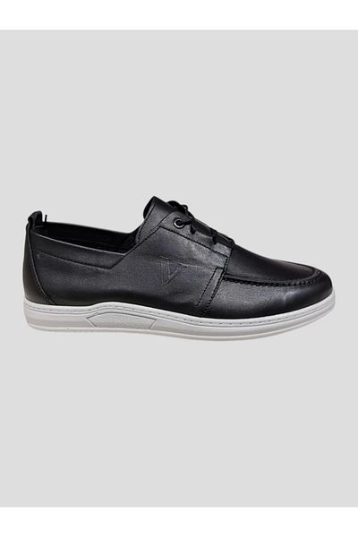 Voyager 5591 Pantofi casual din piele pentru bărbați Negri