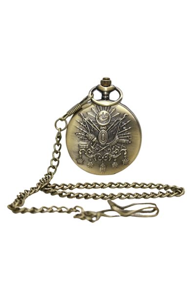 QUARTZ Ottoman State Coat of Arms Chain Linked Watch