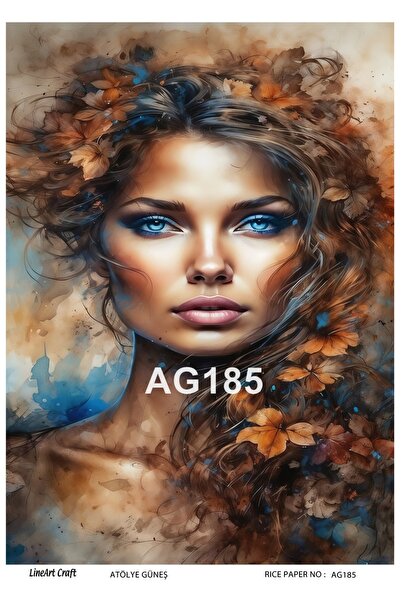 LİNEART LineArt Pirinç Dekopaj Kağıdı LA-AG185