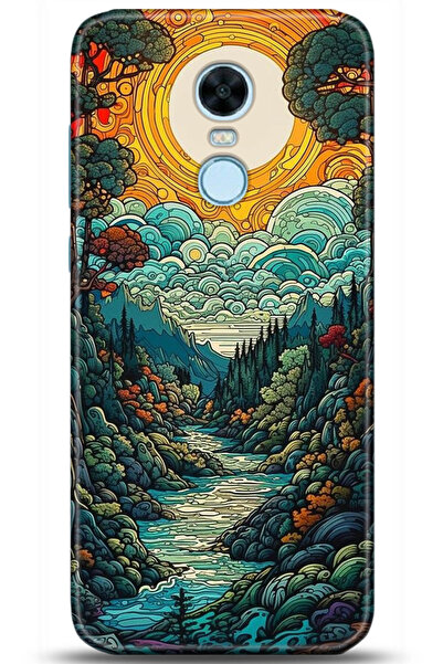 Noprin Xiaomi Redmi 5 PLus Kılıf HD Baskılı Kılıf - Mastermind Series 5198