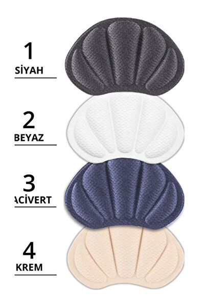 Home Topuk Arkası Vurma Önleyici Bez Yapışkanlı ,Sünger Midye, Spor,Bot 1 Çift