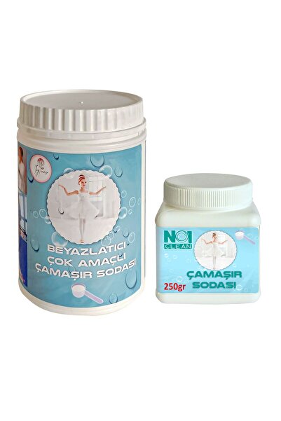 no1 clean Ultra Beyazlatıcı Çamaşır Sodası 2 li Set