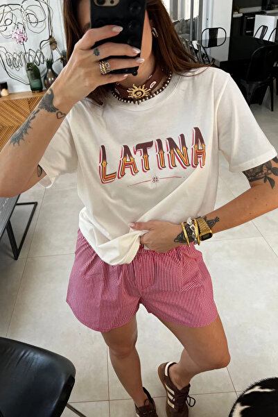 Bengi Clothing Μπλουζάκι Jemmy Oversize Cut με αυτοσχεδιασμό με λαιμόκοψη με κοντό μανίκι