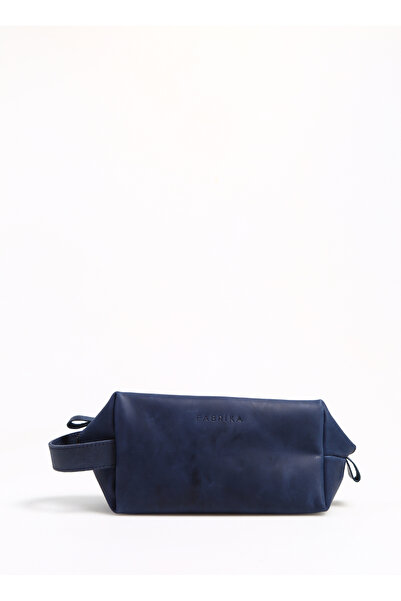 Fabrika Lacivert Traş Çantası FRK 002 DERİ