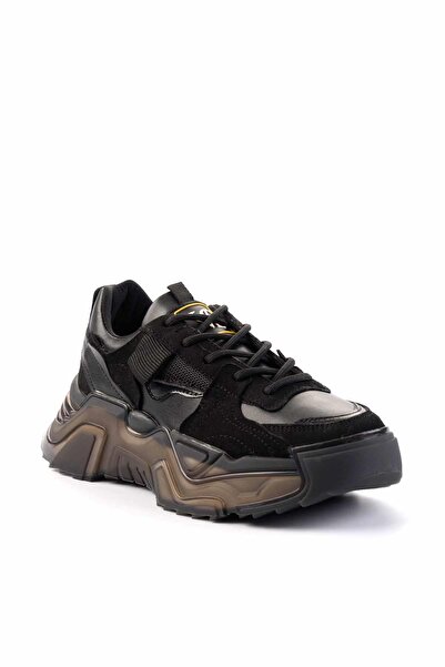 Bambi Siyah Kadın Sneaker K01948011409