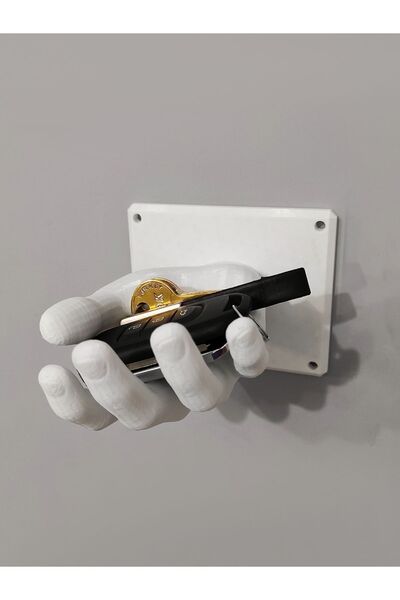 Nerva Design 3D El Şeklinde Dekoratif Anahtarlık