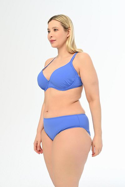 AQUAVİVA Set de bikini pentru femei Aquaviva Blue mărime mare cu husă Alexa