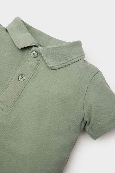 DeFacto New Season Baby Boy Pique Short Sleeve Polo Basic Plain T-Shirt