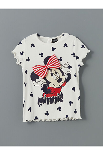 LC Waikiki Nova sezonska majica za devojčice sa Minnie Mouse printom - S5IK01Z1