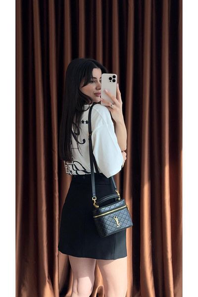 HAZELANNA Premium Black Skirt