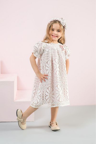 LAMİS FASHİON Light girls' dress