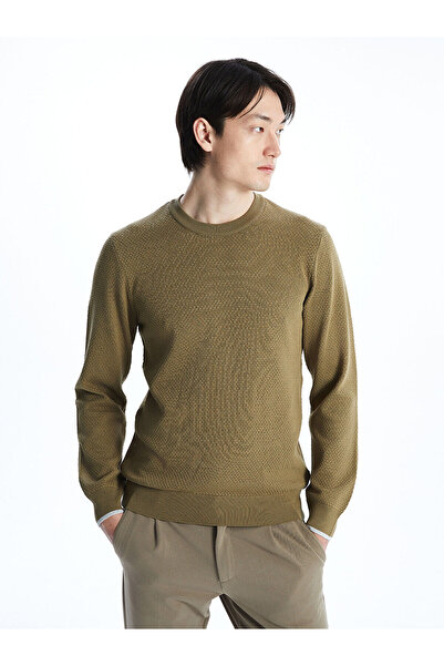 LC Waikiki SOUTHBLUE Pulover tricot cu mânecă lungă pentru bărbați